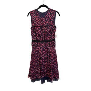 Jason Wu Flared Dress Red 6 NWT